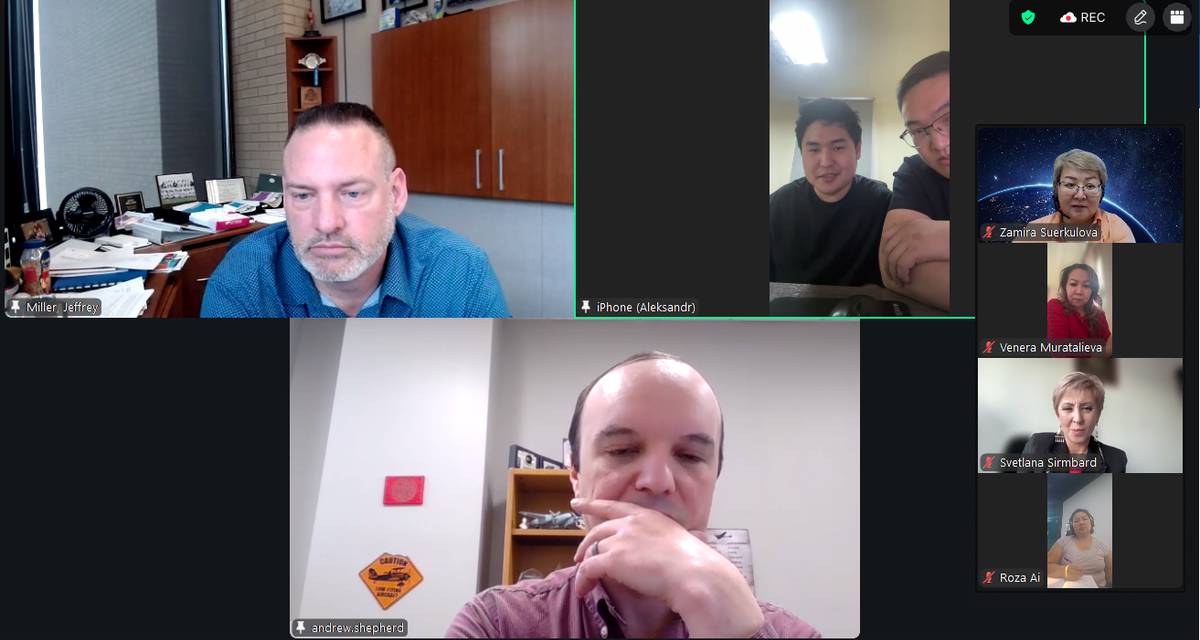 QARGA team, ADAM University (Kyrgyzstan), and Sinclair College (USA) held their first official discussions on potential cooperation